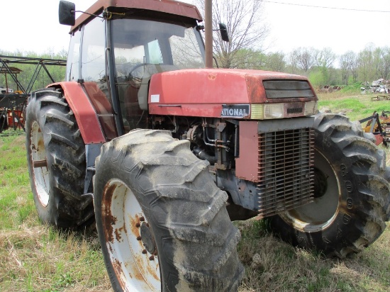 CASE 5240 WHEEL TRACTOR, 8,300+ hrs,  CAB, 3-PT, PTO, REMOTE S# JJF1028185