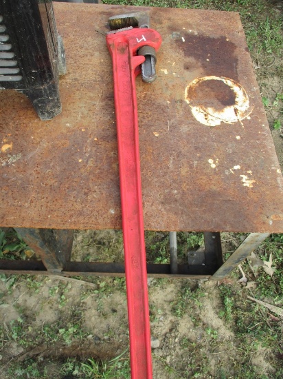 PIPE WRENCH,  48"