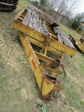 SHOPBUILT TRAILER,  PINTLE HITCH, TILT TOP, 20', SPREAD AXLES, DUAL TIRE S#