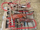 PALLET OF AIR BREAKING HAMMERS & BITS