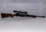 BROWNING BAR RIFLE,  SEMI-AUTO, 30-06. BELGIUM MADE, TASCO 3 X 9 X 40 SCOPE