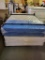 FULL BED, EXTRA BOX SPRING, (2) BED RAILS