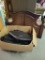 SHELF, CHAIR, CLOTHES, VHS TAPES, DEER STAND,  & MISCELLANEOUS