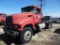 2011 MACK CHU613 TRACTOR TRUCK,  DAYCAB, MP8-415C DIESEL, NO ECM, UNKNOWN R