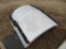 REAR TIRE FENDERS,  (2) ALUMINIUM DIAMOND PLATE HALF ROUND
