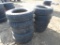 TIRES/WHEELS,  (10) R19.5 TIRES