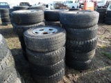 TIRES/WHEELS,  (19) R17 STEEL WHEELS & TIRES