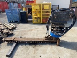 DYMAX 6297D2 CUTTING LENGTH BALLAST UNDERCUTTER BAR,  6' , FULLY OPERATIONA