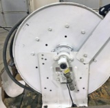 2010 HANNAY/RACINE RAILROAD PRODUCTS HYDRAULIC HOSE REEL,  GOOD CONDITION -