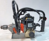 2011 RACINE RAILROAD PRODUCTS TIE DRILL,  TANAKA 2 CYCLE GAS ENGINE, REFURB