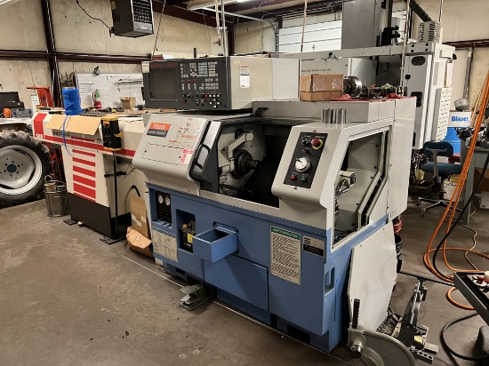 1997 MAZAK QUICK TURN 6T CNC LATHE,  MAZATROL T PLUS CONTROLS, SMW/SAMECA S