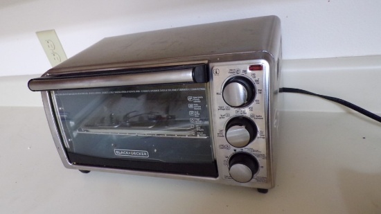 TABLES, CHAIRS, MICROWAVE, TOASTER OVEN & MISC
