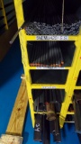 ROW OF ROD,  ALUMINUM, STAINLESS & MISC METAL