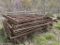 LOT WITH METAL GATES AND FENCING