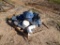 LOT WITH DISCHARGE HOSE