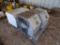 (2) ALUMINUM TRUCK CHAIN BOXES AND (1) STEEL BOX