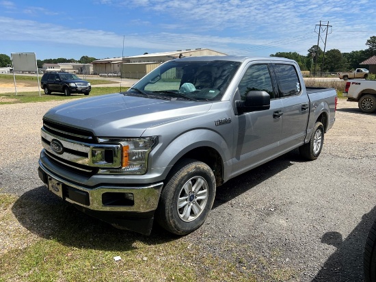2020 FORD F150 XLT PICKUP TRUCK,  4-DOOR, GAS, AUTOMATIC, PS, AC, C/C S# 1F