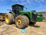 2015 JOHN DEERE 8295R WHEEL TRACTOR, 4426 HRS  4X4, FRONT & REAR DUALS, CAB