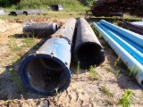 (3) BLACK PLASTIC PIPES
