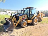 2008 CATERPILLAR 420E BACKHOE 3,159+ hrs,  4X4, CAB, AC, EXTENDAHOE, S# CAT