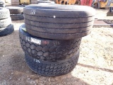 (3) 85/65R22.5 TIRES