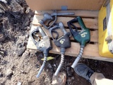 LOT OF FUEL PUMP NOZZLES