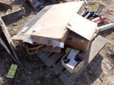 PALLET WITH CAT WIRING HARNESS,  & MISCELLANEOUS