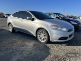 2013 DODGE DART CAR  1.4L TURBO , GAS , AUTO , PS , AC , PW S# 1C3CDFBH9DD3