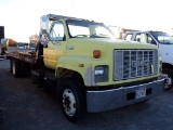 1995 GMC TOP KICK ROLLBACK WRECKER,  CAT DIESEL, AUTO, DRW, CHAMPION 19' BE