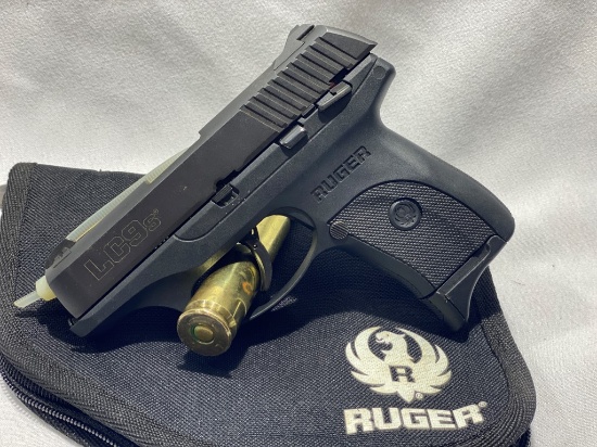 RUGER LC9S PISTOL,  SEMI-AUTO, 9 MM, COMES WITH (1) MAGAZINE AND ZIP CASE,