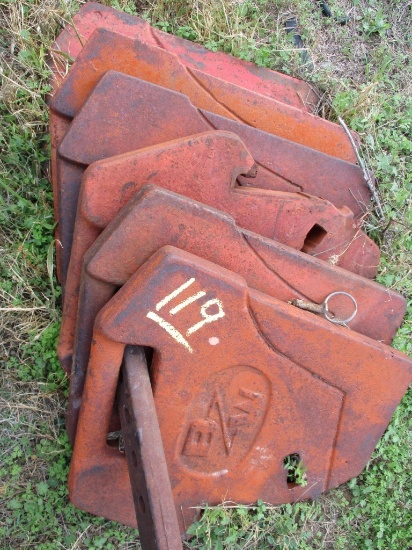 (6) TRACTOR WEIGHTS