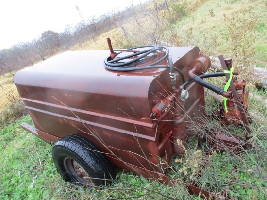 JOHN BEAN PORTABLE SPRAY TANK,  W/ PUMP