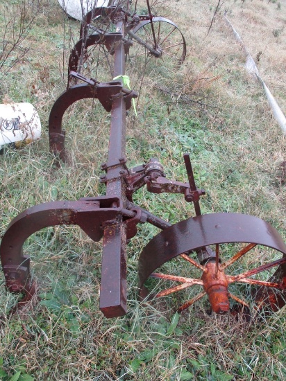 ANTIQUE PLOW FRAME,