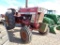 INTERNATIONAL 1066 WHEEL TRACTOR, 3061+ hrs,  3PT, (2) REMOTES, 1,000 PTO,