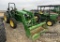 JOHN DEERE 5065E WHEEL TRACTOR  4X4, 520M LOADER, 3PT, DRAW BAR, (1) REMOTE