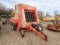 GEHL 1475 ROUND HAY BALER,  4' BALES, GATHERING WHEELS, TWINE WRAP