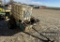 SHOP BUILT WATER TRAILER,  250 GAL , W/ PTO PUMP, SINGLE AXLE, S# N/A
