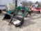 BUSH HOG 3227 QT LOADER  WITH BRACKETS AND QUICK ATACH BUCKET OFF JD 4440