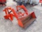 KUBOTA LA 402 FRONT END LOADER,  SELLS WITH BUCKET AND MOUNTING BRACKETS
