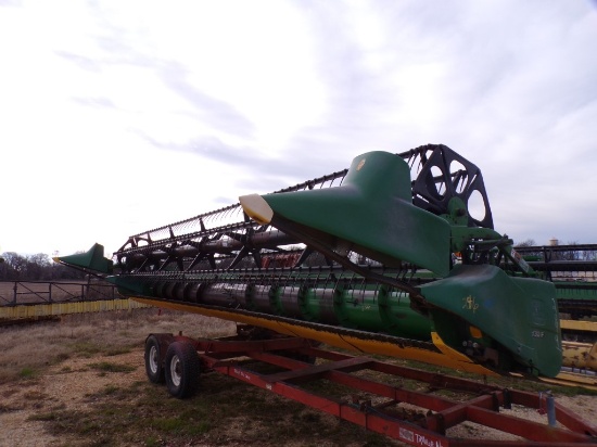 JOHN DEERE 930 F FLEX HEADER, S# H00930F687295
