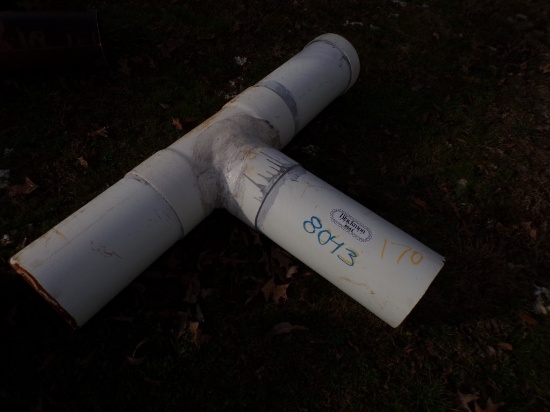 10" T-PLASTIC IRRIGATION PIPE