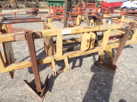 PUP POLY PIPE MACHINE  HYD. LIFT, (2) FURROW PLOWS & PICKUP