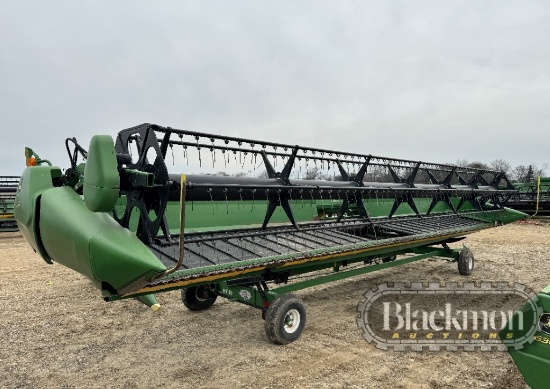 JOHN DEERE 630D DRAPER HEADER,  30'  NEW SICKEL BAR, NEW BLADES, NEW BELTS,