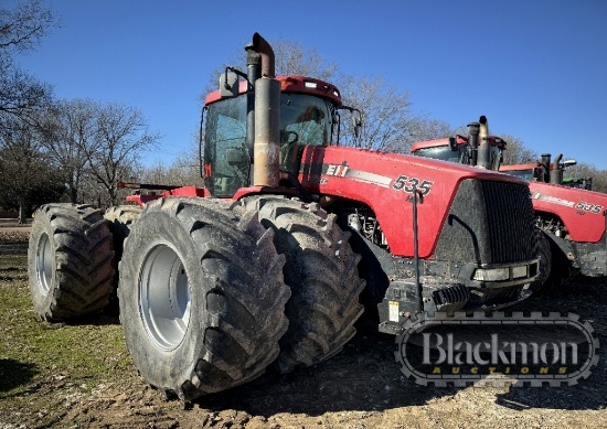 CASE IH STEIGER 535 HD ARTICULATED TRACTOR, 13,553 (+/-) HRS,  4X4, CAB, A/