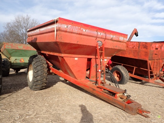 BRANDT GCP 1600 GRAIN CART, S# 186