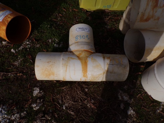 (1) 10" PVC IRRIGATION "T"