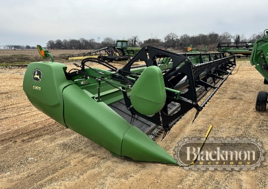 JOHN DEERE 630D DRAPER HEADER, S# 740261
