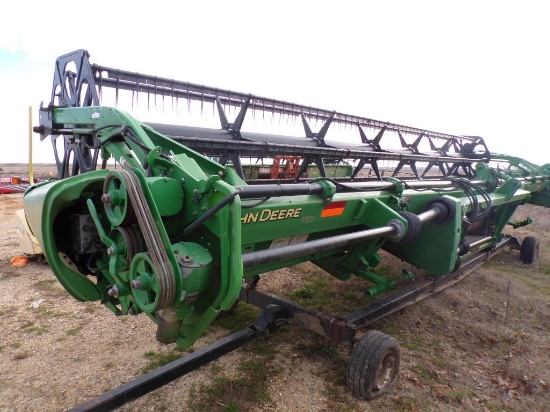 JOHN DEERE 630D DRAPER HEADER, S# H006300730505