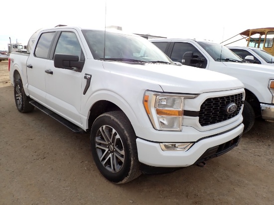 2022 FORD F-150 STX TRUCK, 25,866+ mi,  CREW CAB, 4 X 4 S# 1FTFW1E82NKE2613