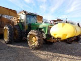 JOHN DEERE 8300 WHEEL TRACTOR, 4629+ hrs,  CAB, AC, 3PT, (3) RMOTES, POWER